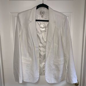 NWT Size 14 linen white blazer